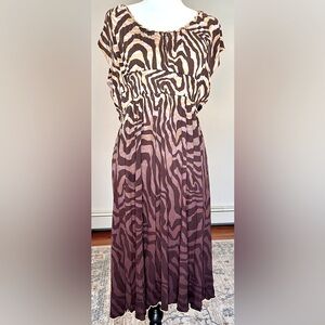 ⚡️4 for $16 BUNDLE SALE!⚡️ 
One World XL dress or swim cover tiger print